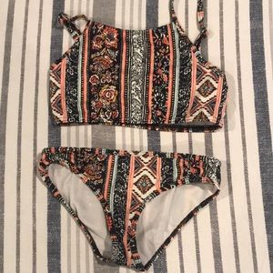 Billabong girls size 5 Boho bikini